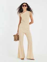 River Island Asymmetric Textured Top - Imagem 2 de 4