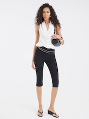 River Island White Drape Cowl Neck Top - Image 1 of 4