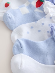 Blue Baby Socks 5 Pack (0mths-2yrs) - Image 3 of 3
