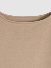 Levi's® Pine Bark Blair Sleeveless Boatneck Tank Top - Image 6 of 6