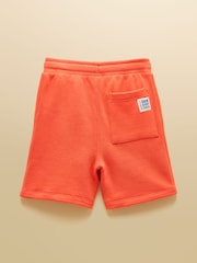 Joules Kids' Pink & Orange Pack Of Two Loopback Sweat Shorts - Image 1 of 5
