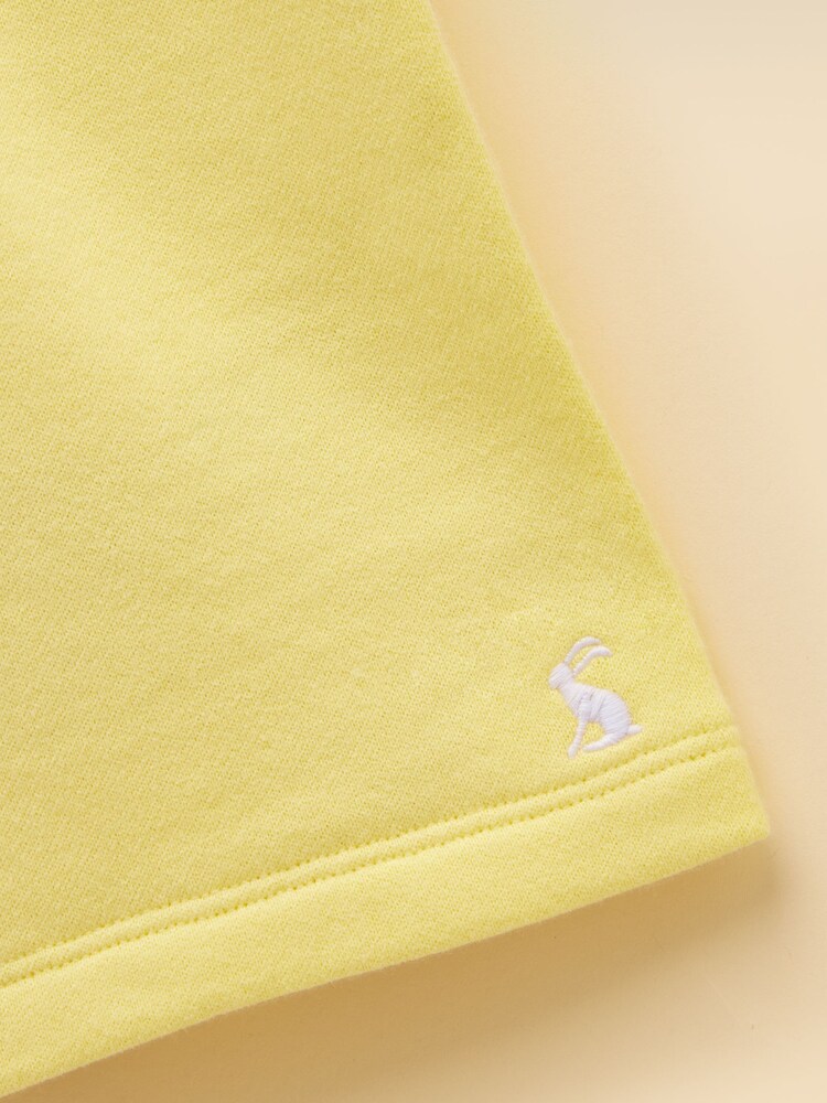 Joules Kids' Pink & Orange Loopback Sweat Shorts 2 Pack - Image 6 of 6