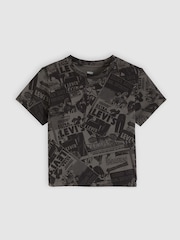 Levi's® Cowboy Grey Essential Sporty Printed Baby T-Shirt - Image 3 of 4