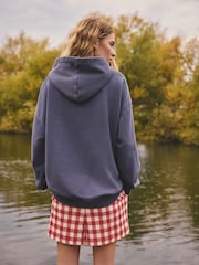 Denim Blue Graphic Hoodie - Image 4 of 5