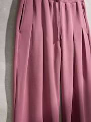 Rose Pink N. Premium Wide Leg Joggers - Image 9 of 9