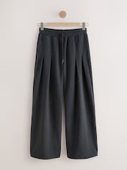 Grey N.Premium Wide Leg Joggers - Image 9 of 11