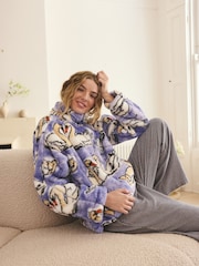 Purple Swan Borg Half Zip Fleece - Image 3 of 8