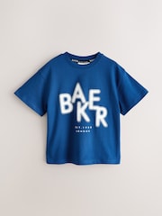 Baker by Ted Baker Graphic Print T-Shirts 5 Pack - Image 5 of 9