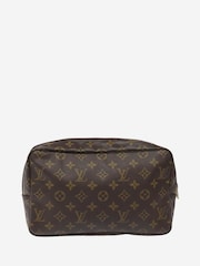 Sign of the Times Monogram Trousse Toilette Brown Pouch Bag - Image 2 of 9