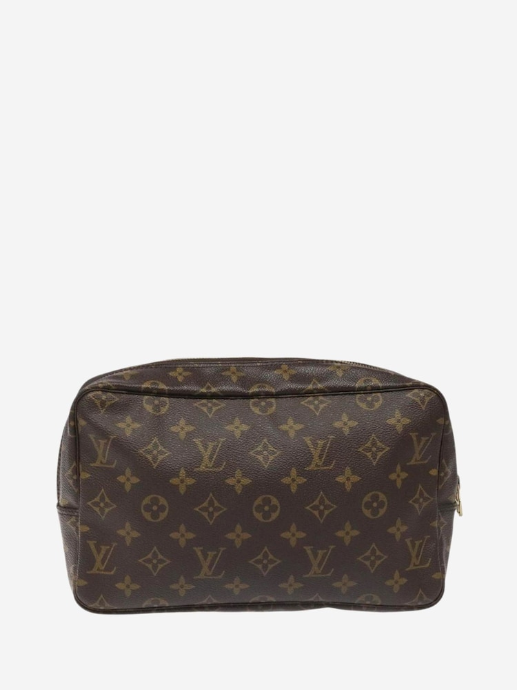 Sign of the Times Monogram Trousse Toilette Brown Pouch Bag - Image 2 of 9
