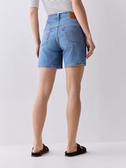 Levi's Mid Blue Denim 501 Mid Thigh Shorts - Image 4 of 6