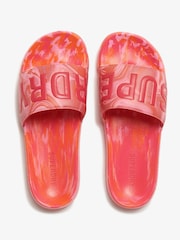 Superdry Marble Pool Sliders - Imagem 1 de 8