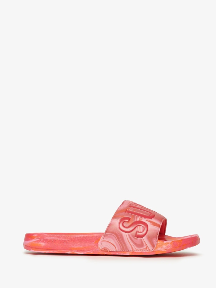 Superdry Marble Pool Sliders - Imagem 2 de 8