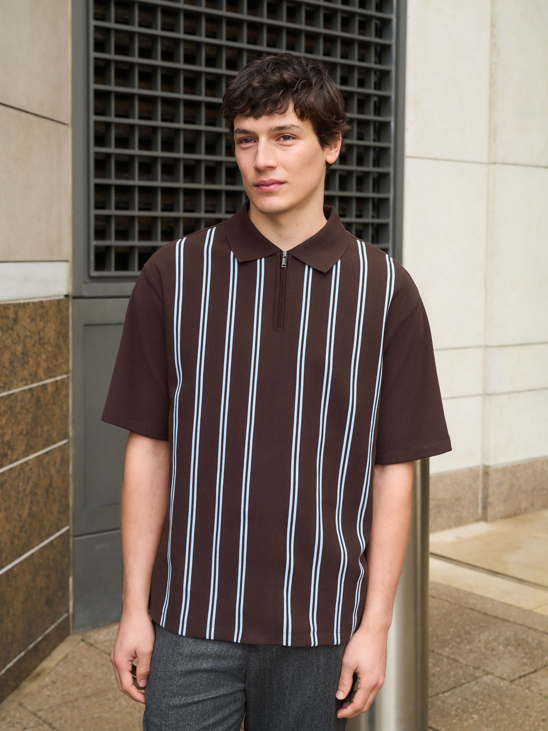 トップス A.PRESSE HighGauge L/S Striped Polo A.PRESSE High Gauge L/S Striped Polo Shirts 24SAP-03-05K (24SAP-03
