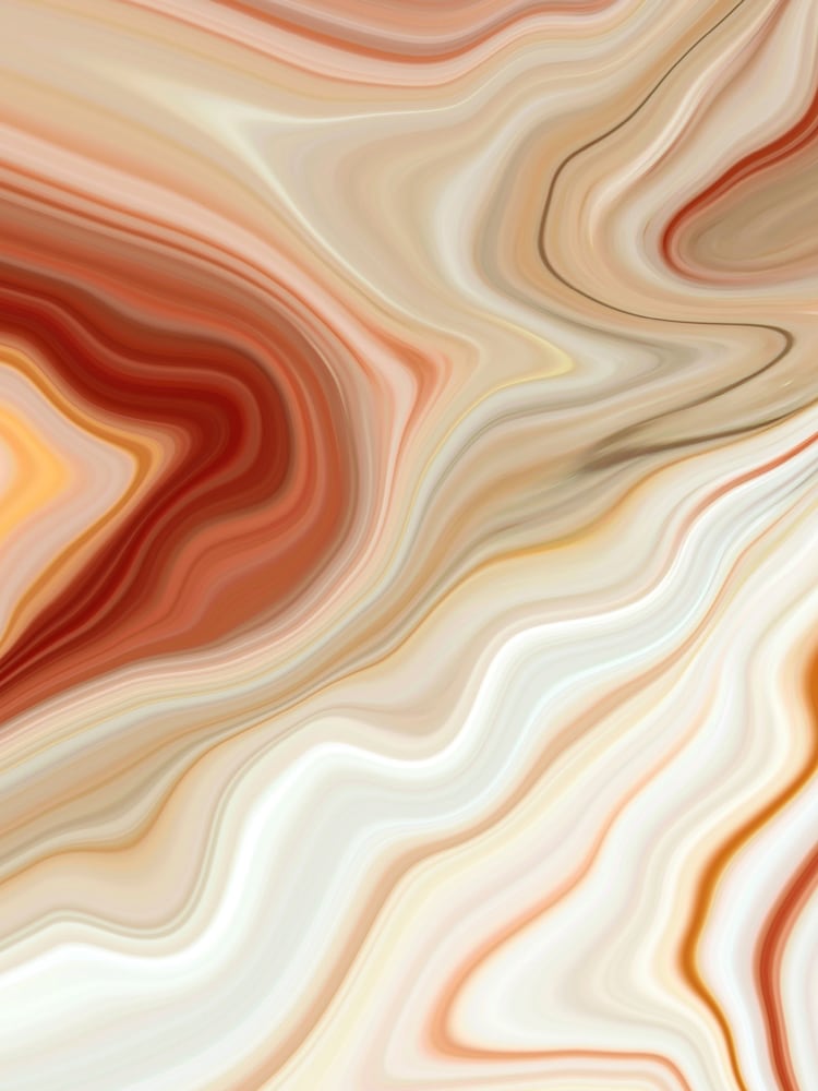 Origin Murals Cinnamon Marbled Ink Matte Non Woven A3 Mural Sample - Image 1 of 2 Origin Murals Cinnamon Marbled Ink Matte Non Woven A3 Mural Sample - Image 1 of 2