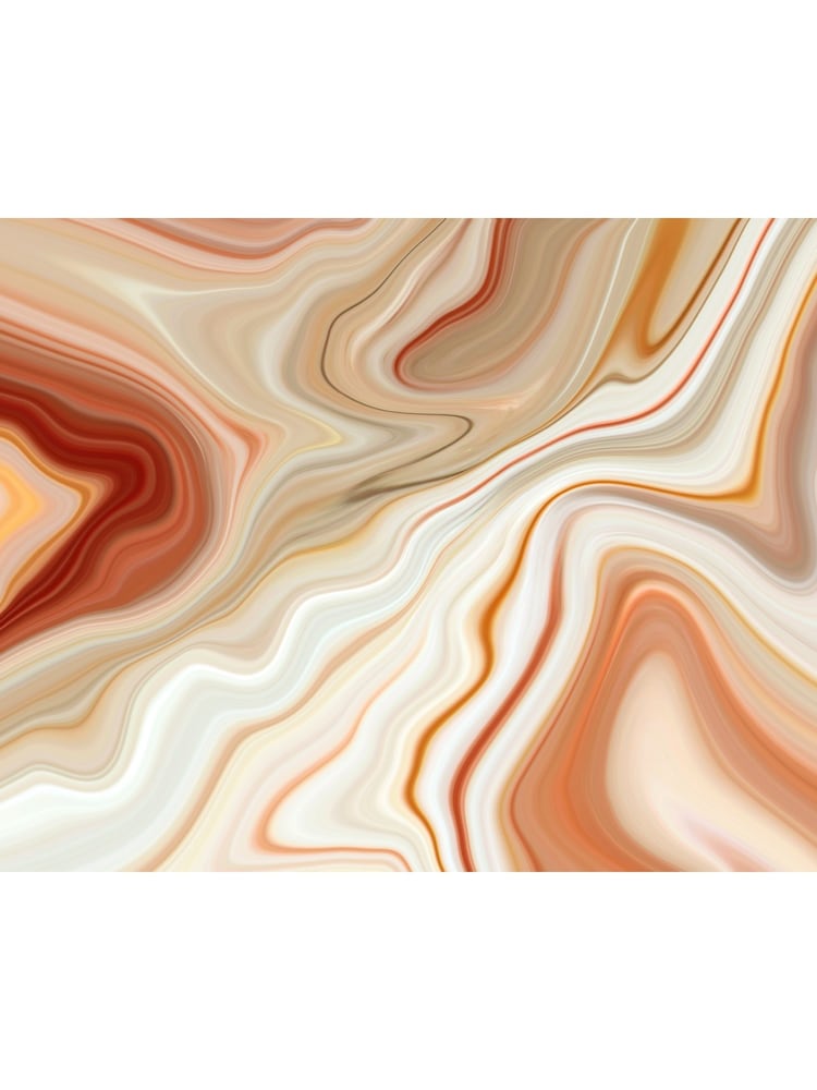 Origin Murals Cinnamon Marbled Ink Matte Non Woven A3 Mural Sample - Image 2 of 2 Origin Murals Cinnamon Marbled Ink Matte Non Woven A3 Mural Sample - Image 2 of 2