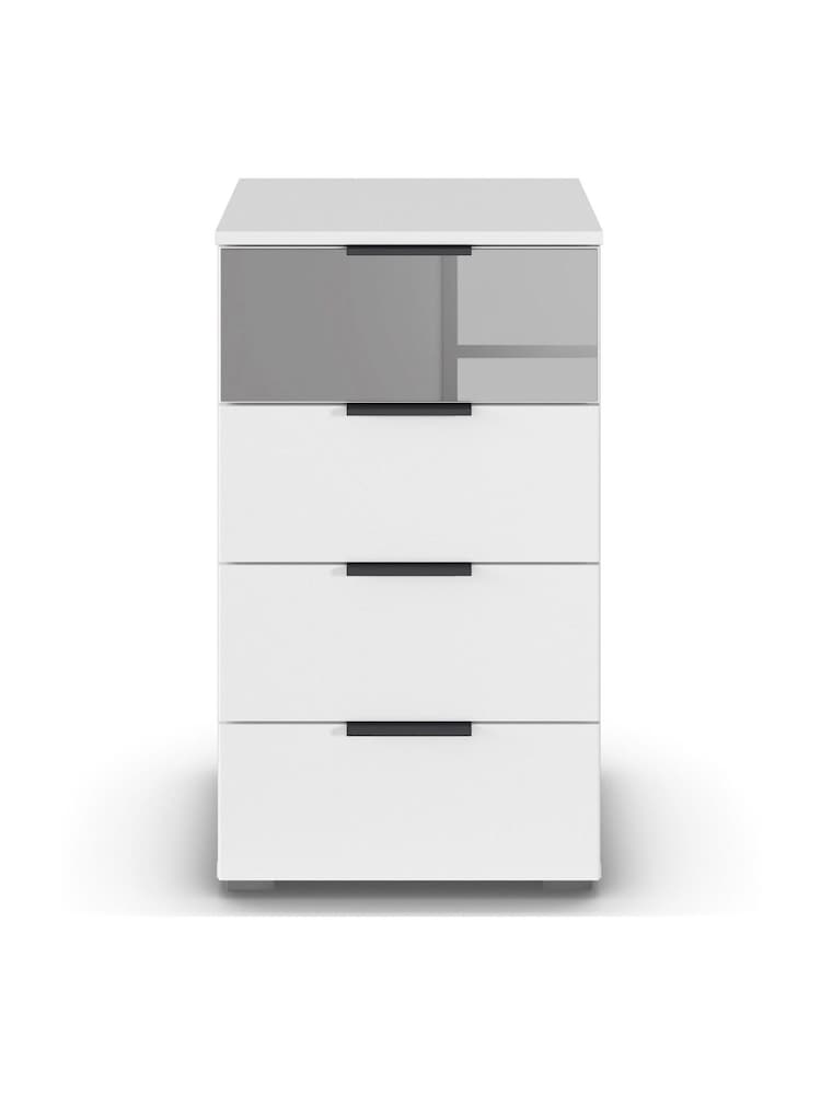 Rauch Alpine White Bayla 4 Drawer Chest - Image 2 of 4