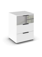 Rauch Alpine White Bayla Bedside Table - Image 3 of 4