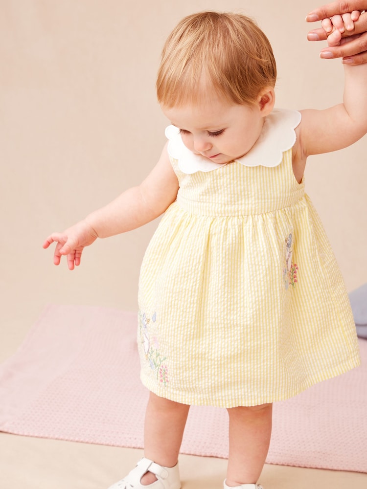 Jojo Maman Bébé Yellow Dress - Image 1 of 1