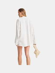 TALA White The Essential Linen Shirt - Image 2 of 3