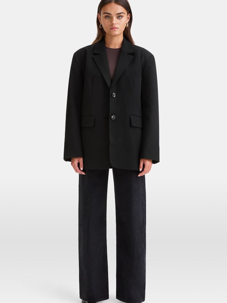 TALA Black Oversized Everyday Tailoring Multiway Blazer - Image 1 of 2 TALA Black Oversized Everyday Tailoring Multiway Blazer - Image 1 of 2