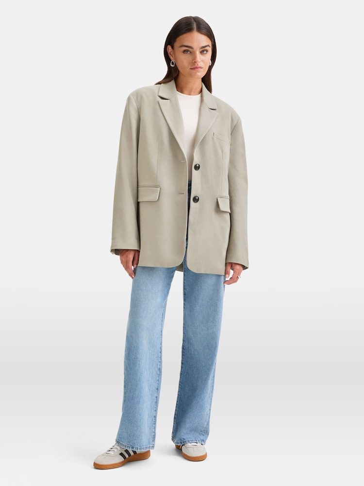 TALA Green Oversized Everyday Tailoring Multiway Blazer - Image 1 of 2