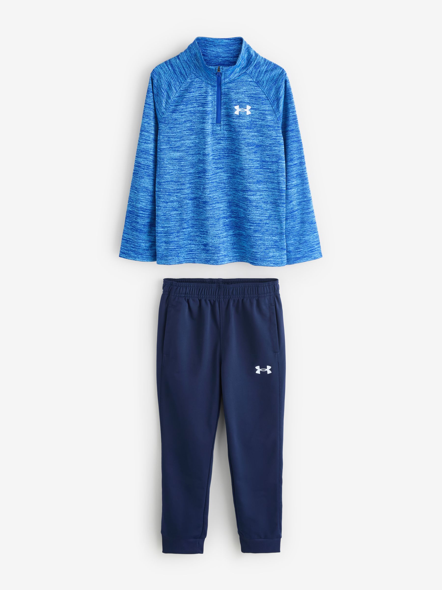 Buy Under Armour Blue 1/4 Zip Twist Tech Set Tracksuit from Next