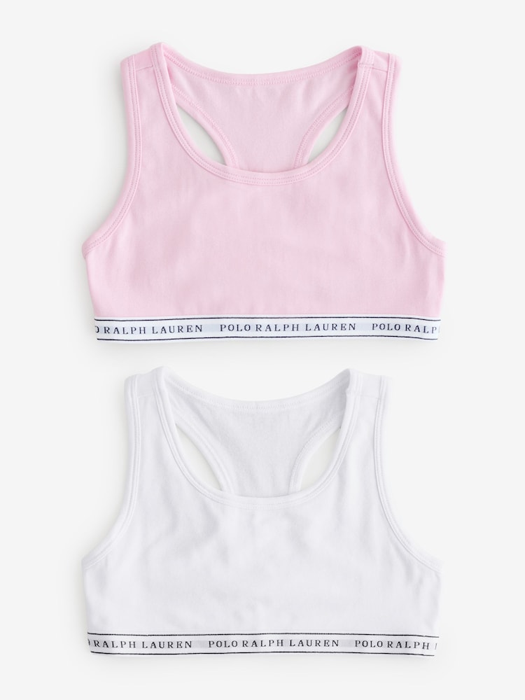 Polo Ralph Lauren 2 Pack Printed Matchback Bralets - صورة 1 من 3 Polo Ralph Lauren 2 Pack Printed Matchback Bralets - صورة 1 من 3