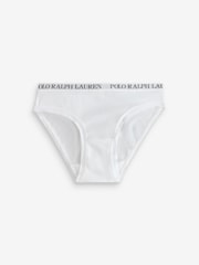 Polo Ralph Lauren Solid Bikinis 3 Pack With Logo Waistband - Slika 2 iz 12