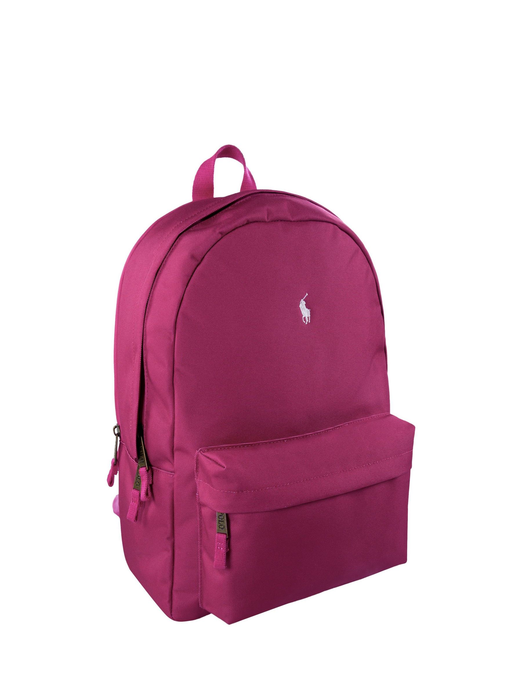 Buy Polo Ralph Lauren Pink Kids Polo Logo Backpack from Next Georgia