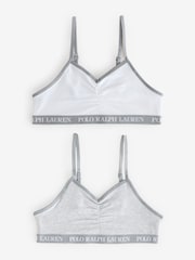 Polo Ralph Lauren Solid Scoop Neck Bralettes 2 Pack - Slika 1 iz 3