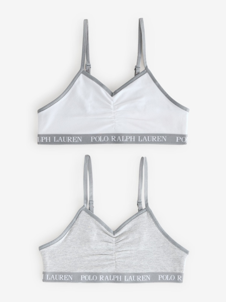 Polo Ralph Lauren Solid Scoop Neck Bralettes 2 Pack - Slika 1 iz 3