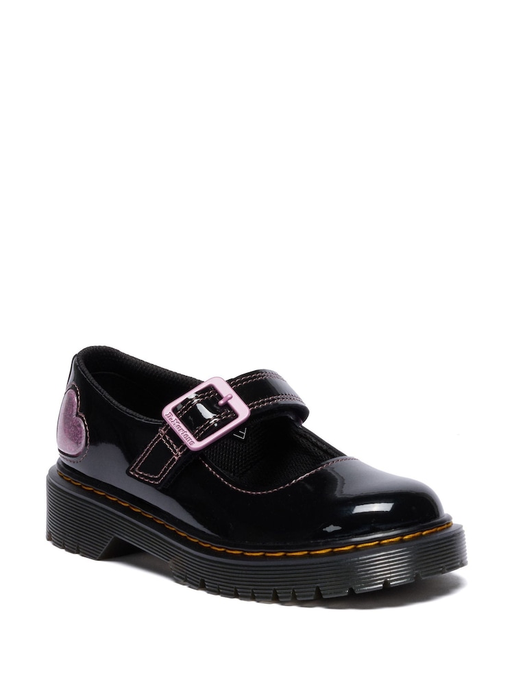 Dr. Martens Black Bex Patent Lamper Mary Jane Shoes - Image 1 of 5