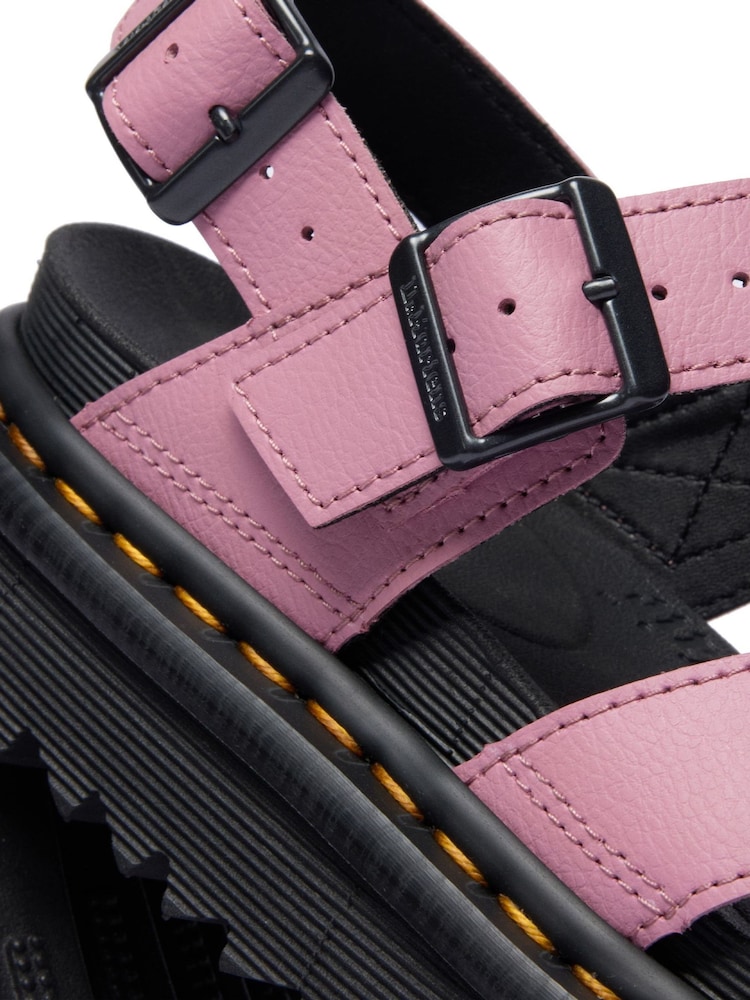 Dr. Martens Pink Voss II Dusty Rose Athena Sandals - Image 5 of 5 Dr. Martens Pink Voss II Dusty Rose Athena Sandals - Image 5 of 5