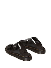Dr. Martens Black Josef  Analine Slide Sandals - Image 2 of 5
