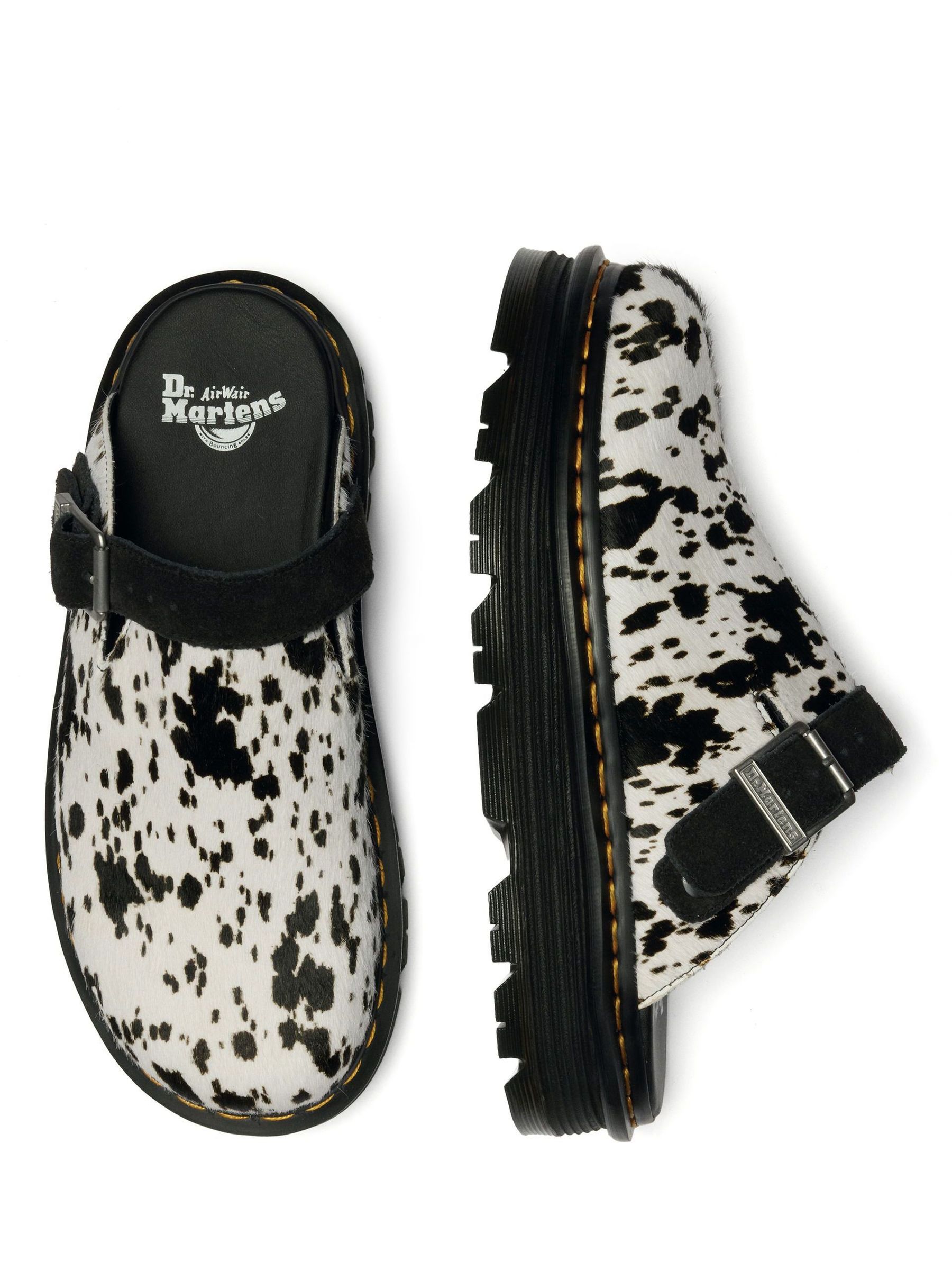 Buy Dr. Martens Animal ZebZag Dalmatian Print Mule Sandals from