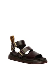 Dr. Martens Red Gryphon Charro Atlas Strap Sandals - Image 1 of 4