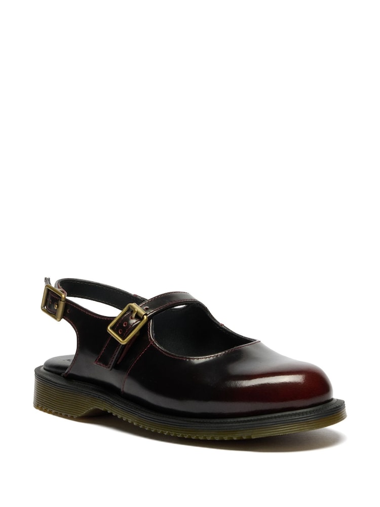 Dr. Martens Red Madaline Cherry Arcadia Mary Jane Shoes - Image 1 of 6 Dr. Martens Red Madaline Cherry Arcadia Mary Jane Shoes - Image 1 of 6