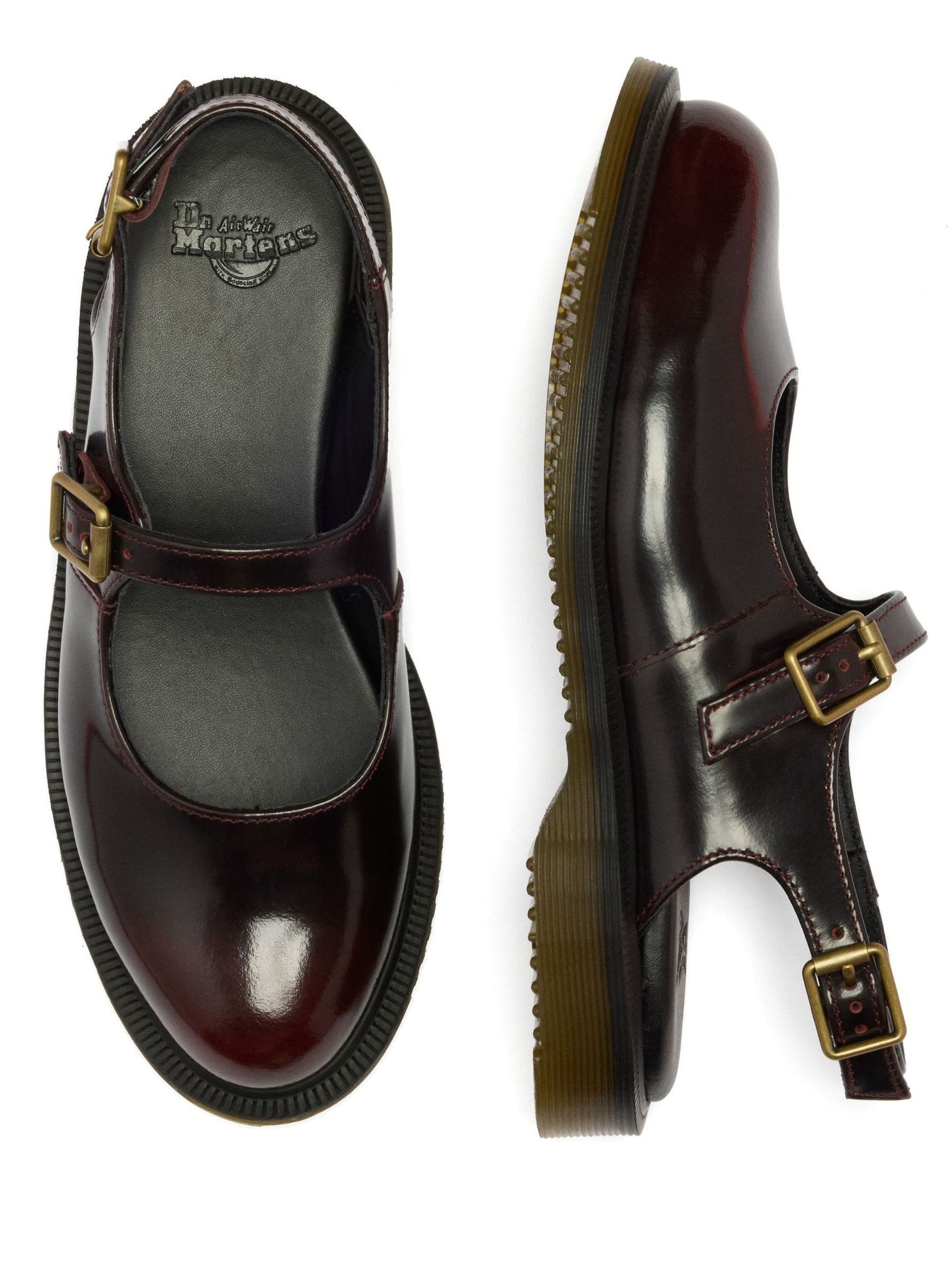 Buy Dr. Martens Red Madaline Cherry Arcadia Mary Jane Shoes from