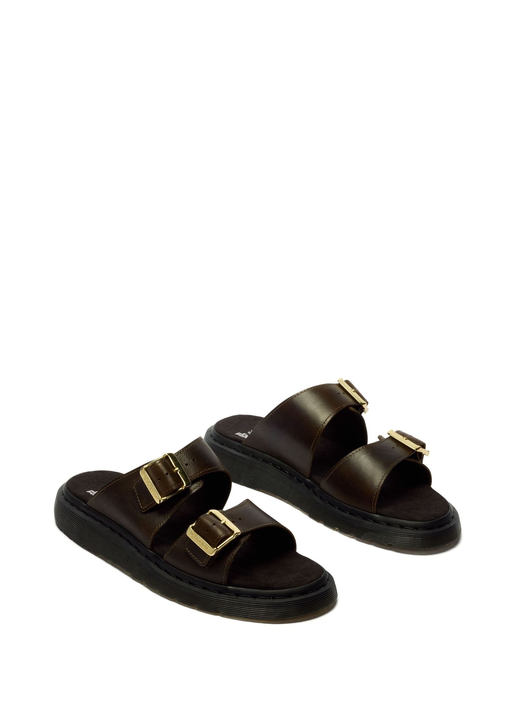 Buy Dr. Martens Green Josef Olive Wyoming Slide Sandals from Next