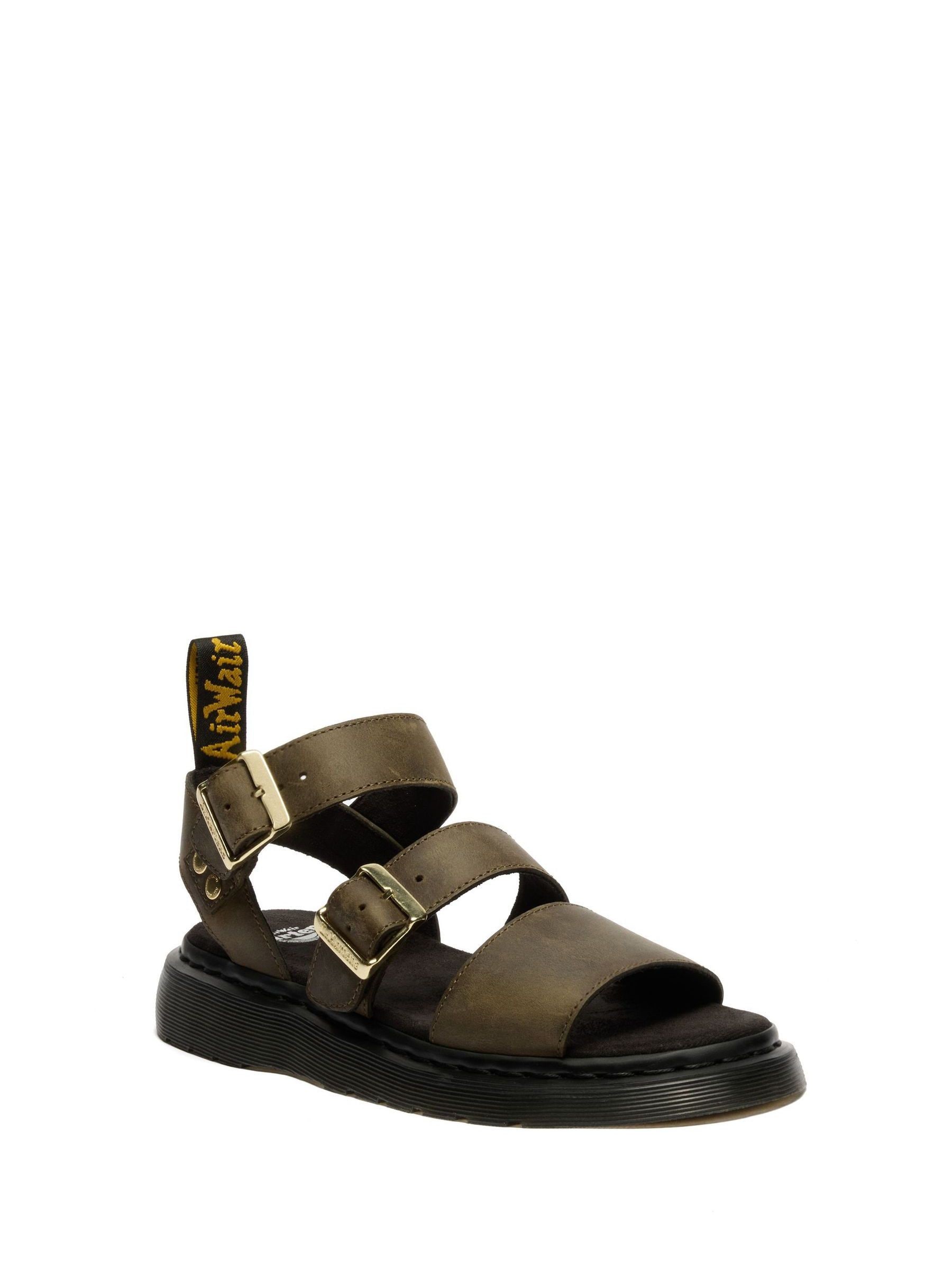 Buy Dr. Martens Green Gryphon Charro Atlas Strap Sandals from Next USA