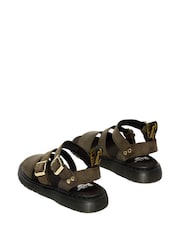 Dr. Martens Green Gryphon Charro Atlas Strap Sandals - Image 3 of 6