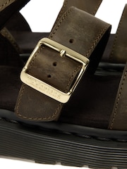 Dr. Martens Green Gryphon Charro Atlas Strap Sandals - Image 6 of 6