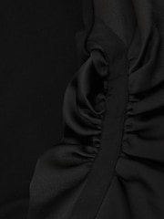 Reiss Black Mara 3-9 yrs Reiss | Royal Ballet Ruched Sweatshirt - Image 6 of 6