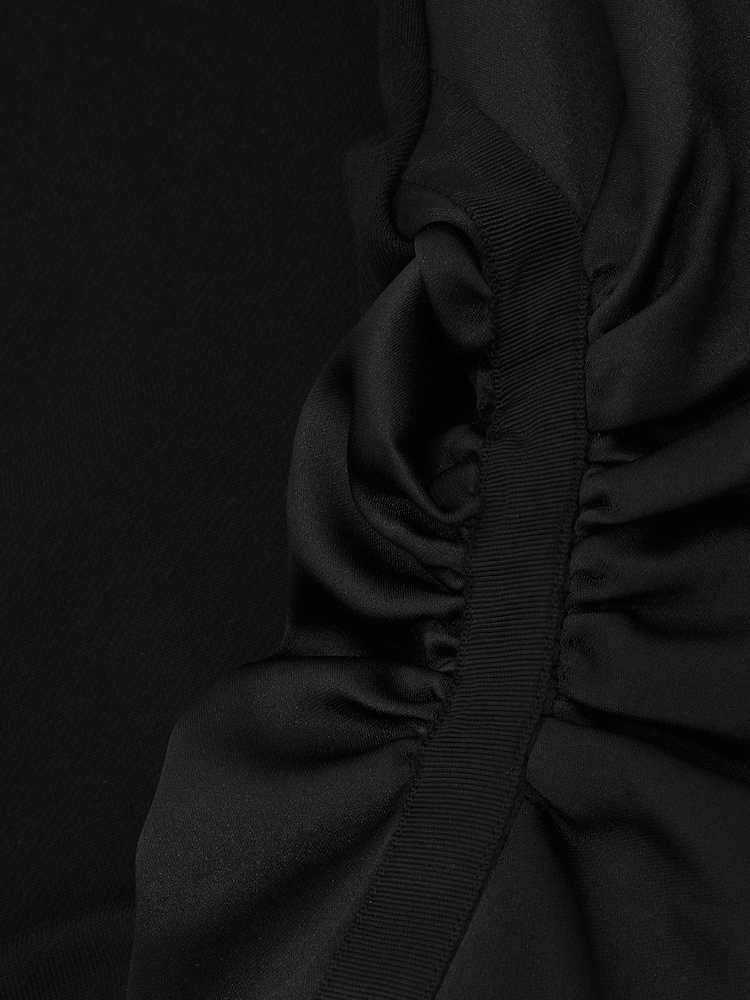 Reiss Black Mara 3-9 yrs Reiss | Royal Ballet Ruched Sweatshirt - Image 6 of 6 Reiss Black Mara 3-9 yrs Reiss | Royal Ballet Ruched Sweatshirt - Image 6 of 6