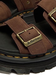 Dr. Martens Dark Brown ZebZag Sandals - Image 7 of 8