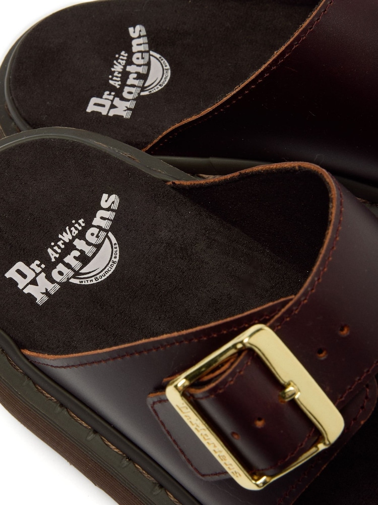 Dr. Martens Red Josef Charro Atlas Slide Sandals - Image 6 of 6 Dr. Martens Red Josef Charro Atlas Slide Sandals - Image 6 of 6