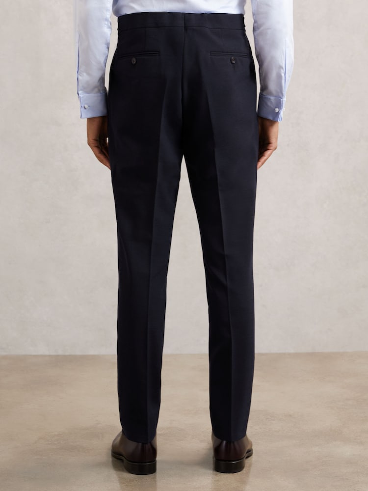 Reiss Navy Belmont Trousers - Image 5 of 5 Reiss Navy Belmont Trousers - Image 5 of 5