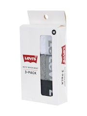 Levi's® White Boxers 3 Pack - Image 3 of 3
