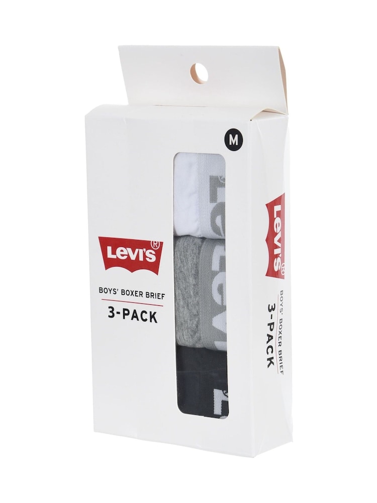 Levi's® White Boxers 3 Pack - Image 3 of 3 Levi's® White Boxers 3 Pack - Image 3 of 3